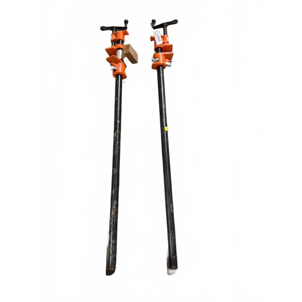 2 Jorgensen 50B3 Pipe Clamps