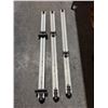Image 3 : 3 Adjustable 3ft Aluminum Rail Clamps