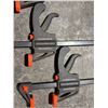 Image 3 : 3 Ratcheting Bar Clamps