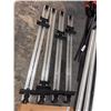Image 3 : 4 Aluminum 24" rail Clamps