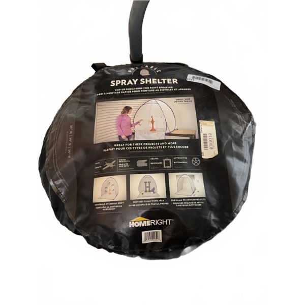 HomeRight Spray Shelter Medium Pop-Up Tent