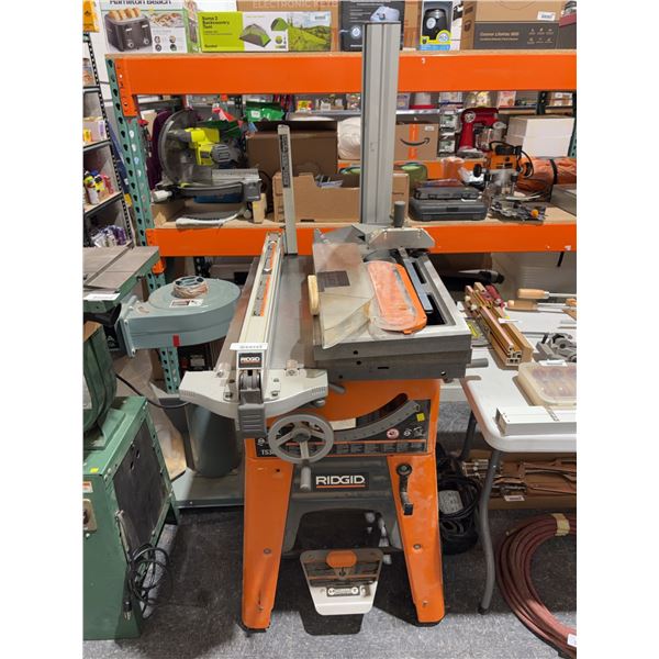 RIDGID TS3650 10 in. Cast Iron Table Saw - dismantled for shipping