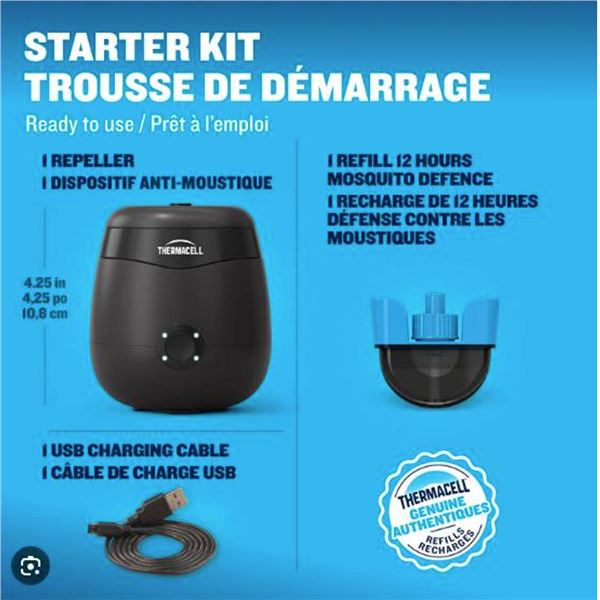 Thermacell Mosquito Repellent Devices Lot of 2