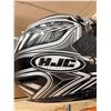 Image 4 : HJC Large Motocross Helmet Black/White