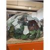 Image 2 : Stained Glass Table Lamp Kit, Floral Design