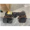 Image 1 : DEWALT Tool Rig Professional Premium Leather Tool Belt, 18 Pockets, Durable Design, Adjustable (DWST