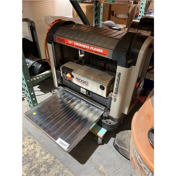 RIDGID 13-Inch Thickness Planer