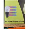 Image 3 : YSJ S14 2700K String Lights, 49FT, 20 Bulbs