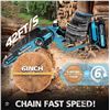 Image 1 : Angseen Brushless Mini Chainsaw 15cm 21V