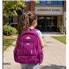 Image 1 : Roots Purple Backpack with Padded Straps