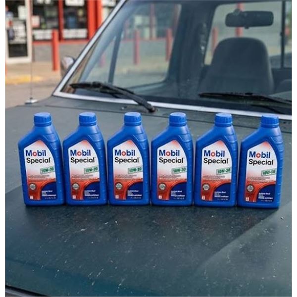 Mobil Special 10W-30 Synthetic Blend Oil 6x1L