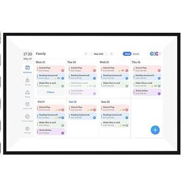 ECalendar 10" Digital Calendar Photo Frame