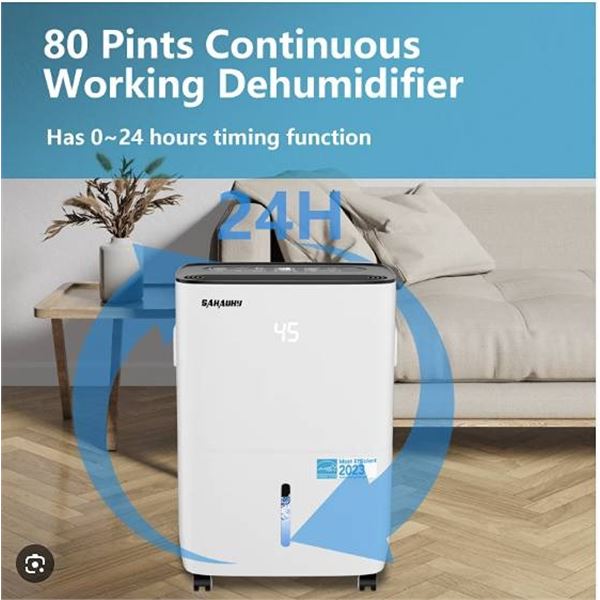 SAHAUHY WTE80A-025T Dehumidifier New