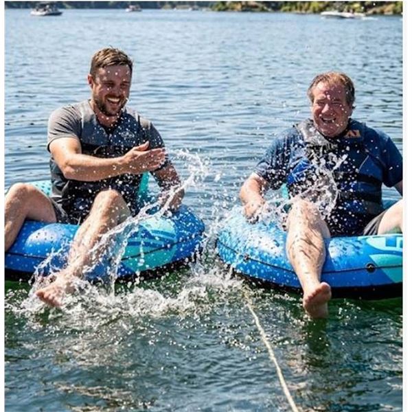 Tobin Sports Whitewater Rush River Tubes, 2pk