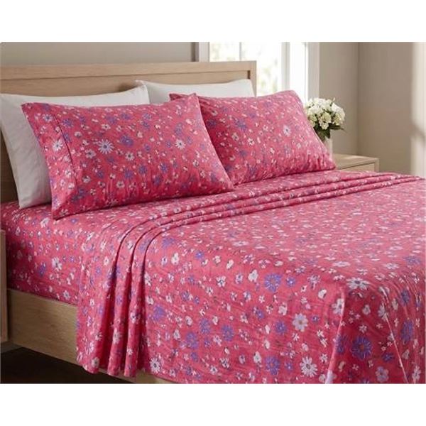 Comfy Bamboo World Queen 4-Piece Sheet Set