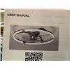 Image 3 : Linboro 20" Low Profile Ceiling Fans with Lights and Remote, Flush Mount Ceiling Fan with 6 Speeds Q