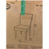 Image 5 : 2-Pack Cream Bonded Leather Chairs