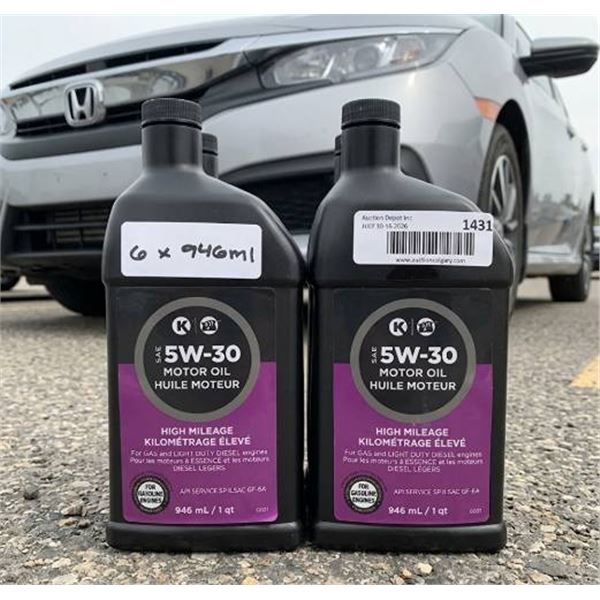 Kirkland SAE 5W-30 Motor Oil 6 x 946ml