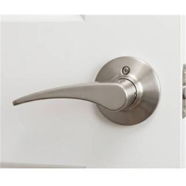 lot of 8 Kwikset Satin Nickel Levers