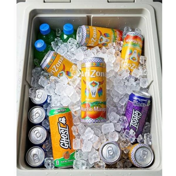 Large lot of Assorted Canned Beverages