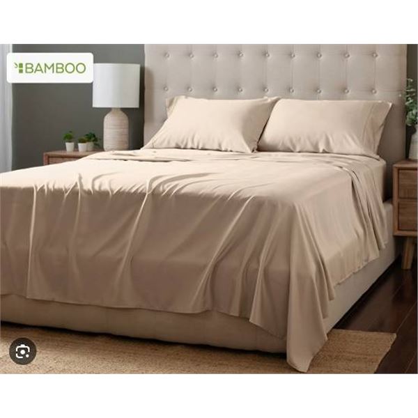 Comfy Bamboo World Radiance 4-Piece Queen Set