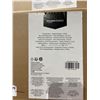 Image 3 : Lot of 2 - Amazon Basics 2-Pack Metallic Black Storage Bin