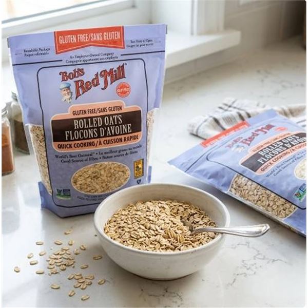Bob's Red Mill Gluten Free Rolled Oats 4x794g