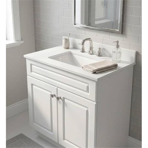 Homebase 24" Charlette Vanity White