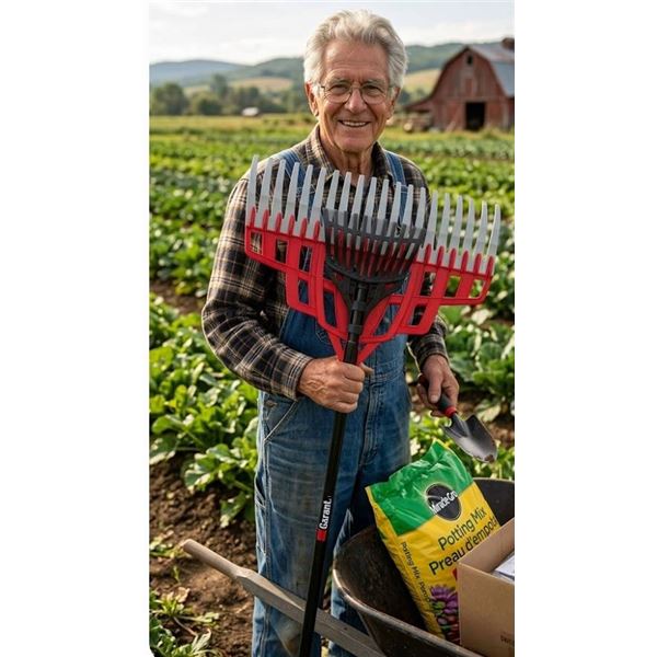 Garant Leaf and Shrub Rakes Combo