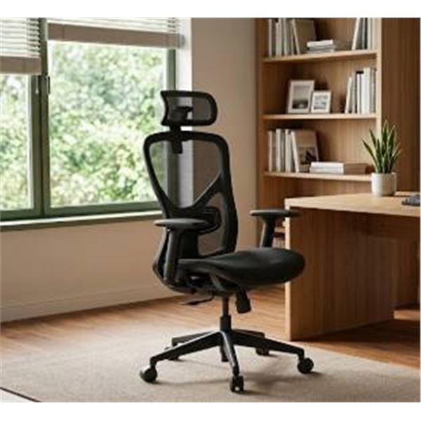 Black Mesh Ergonomic Office Chair