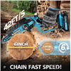 Image 1 : Angseen Brushless Mini Chainsaw 1000W 15cm