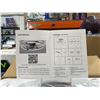 Image 5 : Linboro 20" Low Profile Ceiling Fans with Lights and Remote, Flush Mount Ceiling Fan with 6 Speeds Q