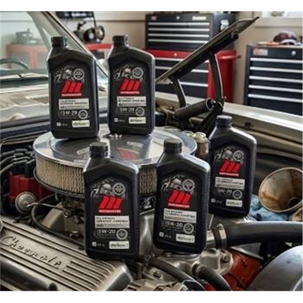 Motomaster 5W-20 Synthetic Motor Oil 6 x 946m