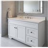 Image 1 : 36" Mandeline White Vanity With Marble Top