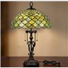 Image 1 : Stained Glass Table Lamp Shade and Parts