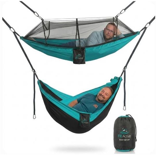 FEActive The Trestles 2 Person Hammock * One Hammock Shown 2 Ways*