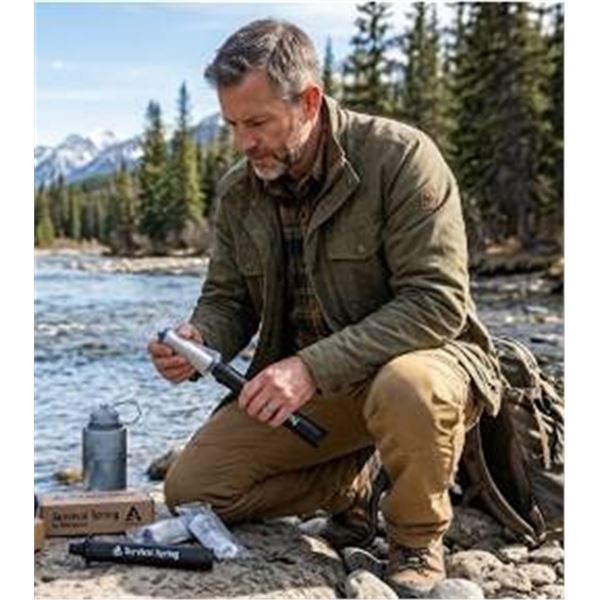 LifeStraw Cases, Alexapure Filter, and Carbon