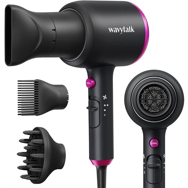 WavyTalk Hair Dryer with Attachments