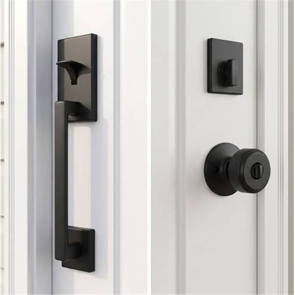Matte Black Door Handleset, F59 BWE 622 & F58