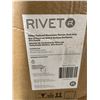 Image 3 : Rivet Rustic Stoneware Planter, Dark Grey