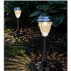 Image 1 : 2 pack Moonrays Metal Solar Path Light