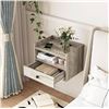 Image 1 : BonVache Floating Nightstand Station 11.42x11.42x15.75"