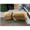 Image 2 : Tan Honeycomb Quilted Pet Bed Mat