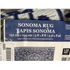 Image 4 : LANART Sonoma Rug 5ft x 8ft Blue and White