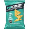 Image 1 : PopCorners Sea Salt Popped Corn Chips, 8X142G