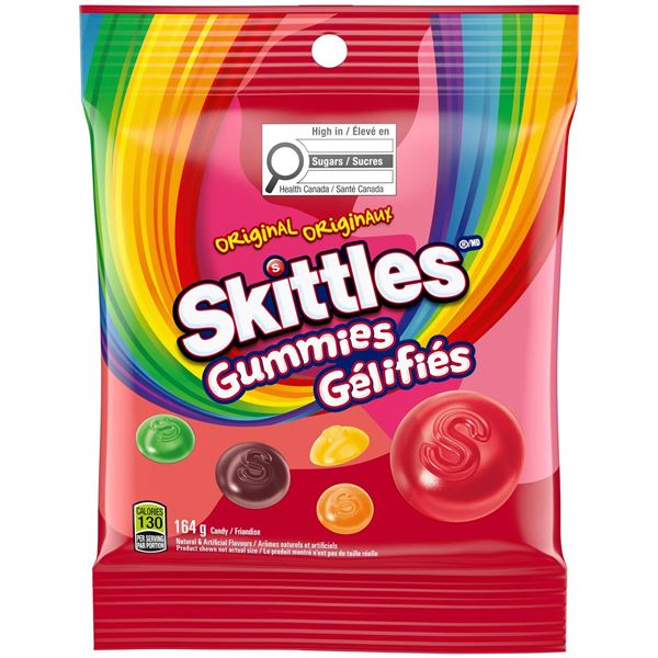 Skittles Gummies 12 x 164g Bag