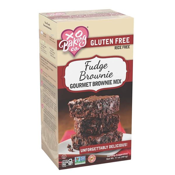 XO Baking Co. Fudge Brownie Mix 6x481g