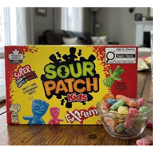 Sour Patch Kids Extreme Candy 9 x 100g