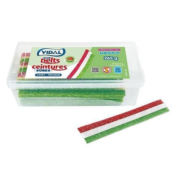 Vidal Sour Belts Watermelon 265g