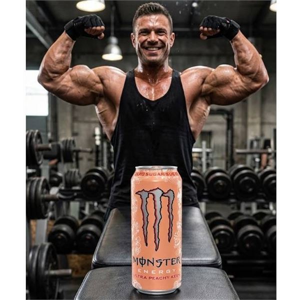 Monster Ultra Peachy Keen 8x473ml Cans
